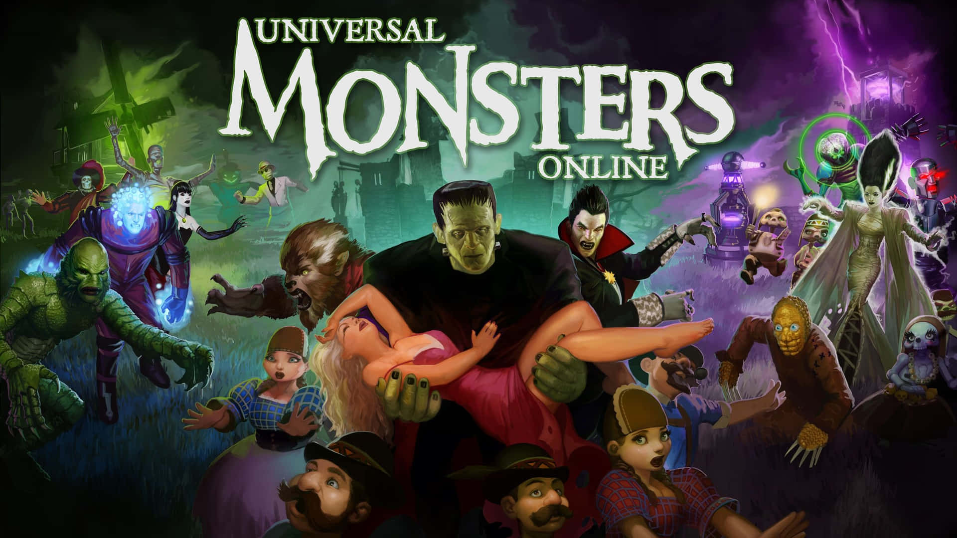 Online Poster For Universal Monsters Background