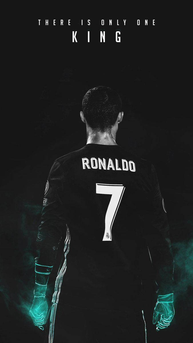Only One King Cristiano Ronaldo Iphone Background