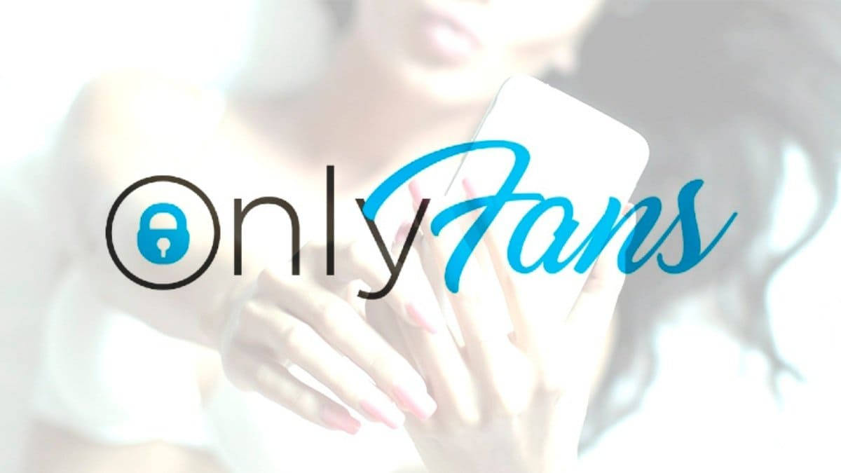 Onlyfans Logo With Model Background