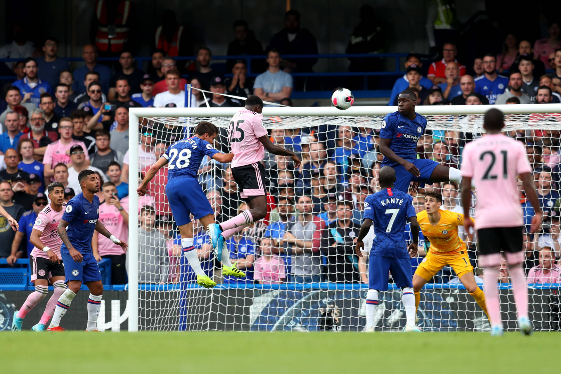 Onyinye Ndidi At The Goal