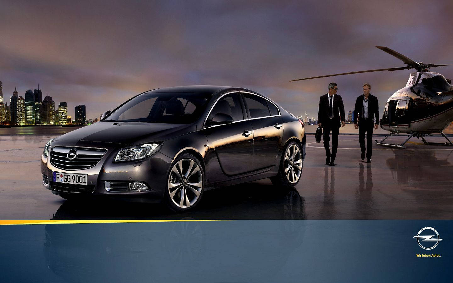 Opel Insignia On Action