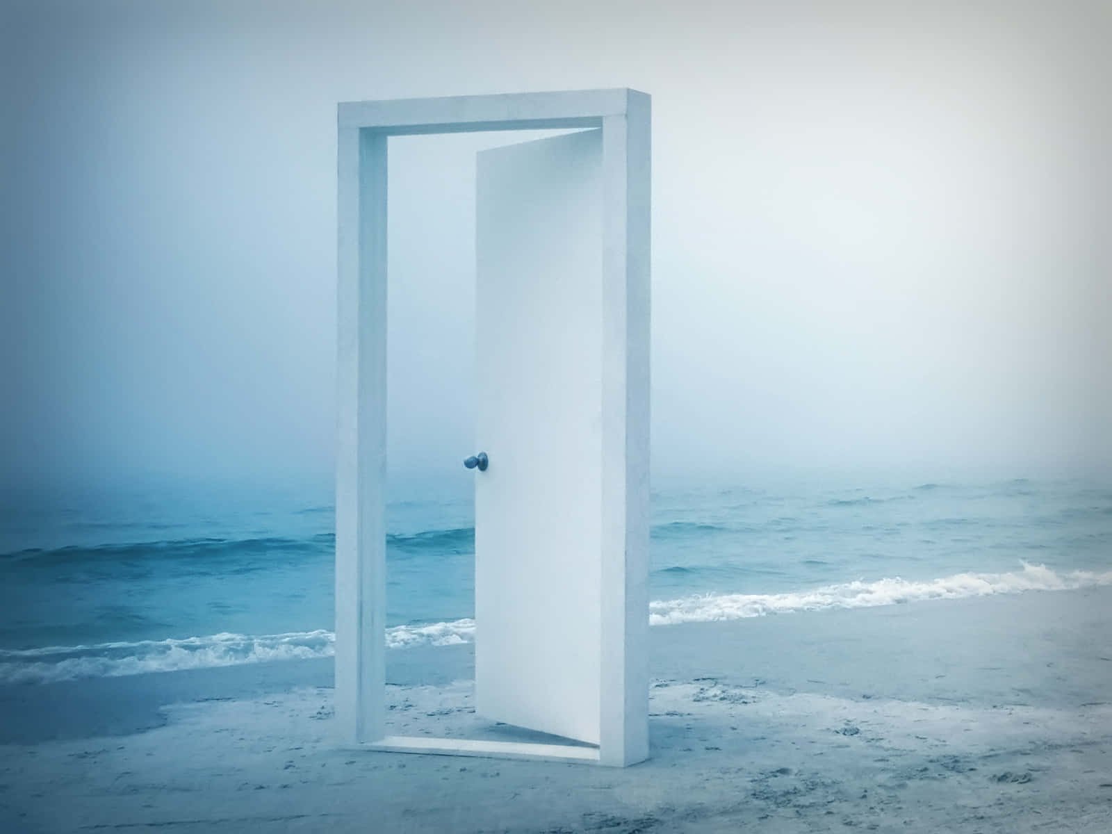 Open Door Beach Background