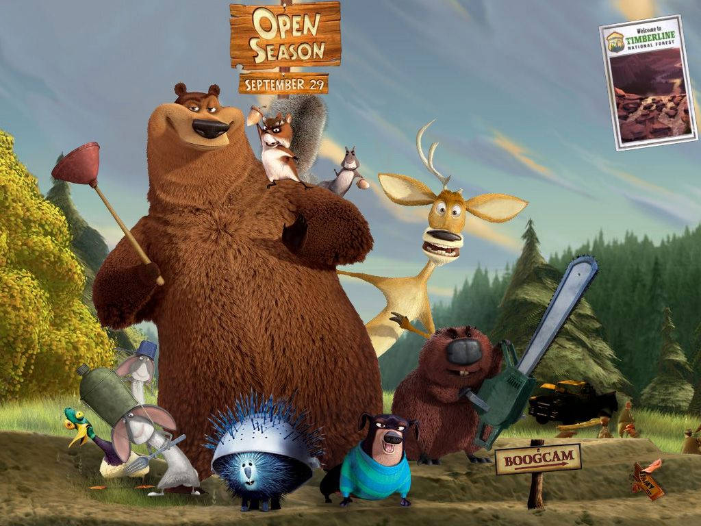 Open Season Movie Animated Characters