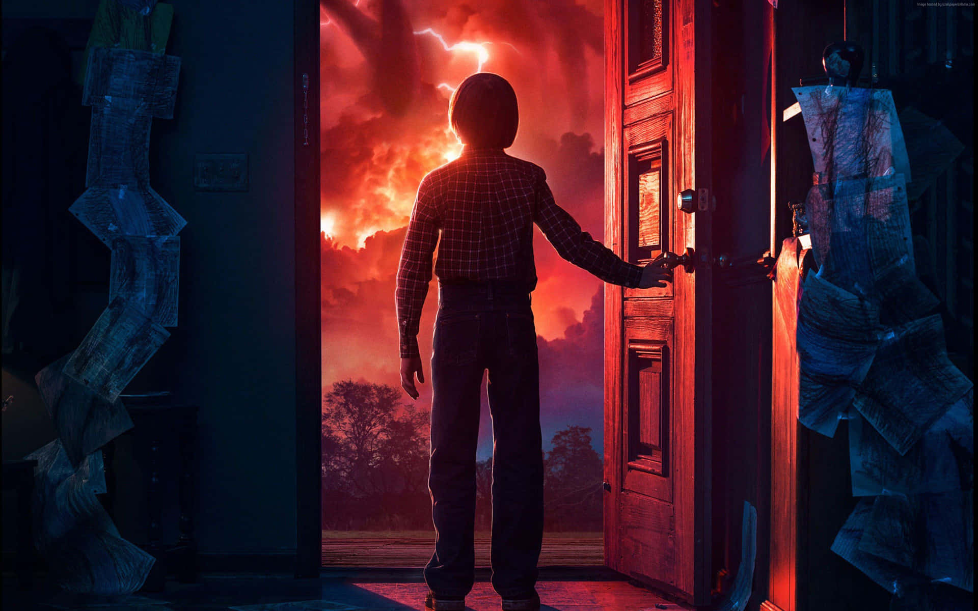 Openning Door Scene Stranger Things Pfp