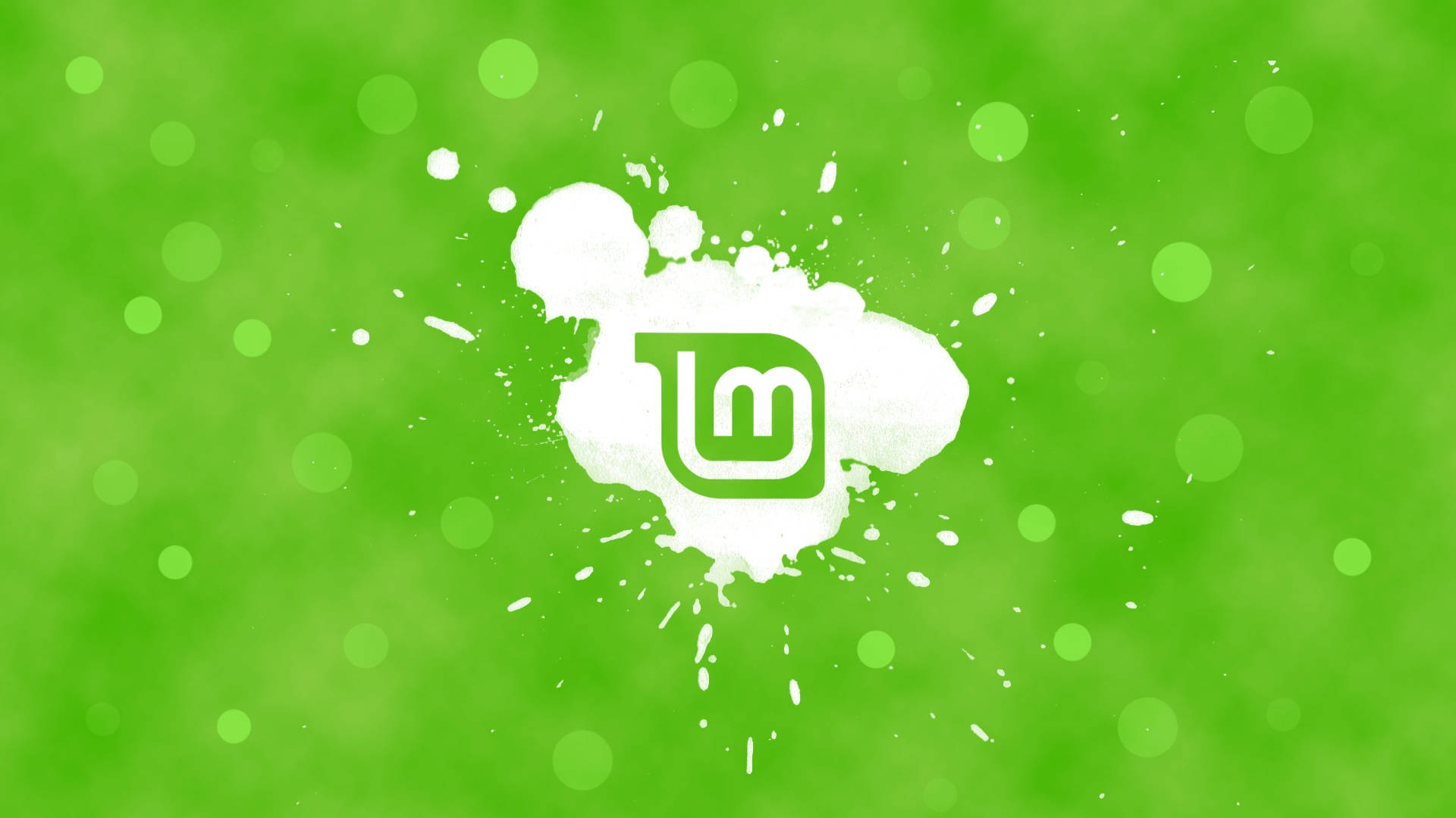 Operating System Linux Mint Green Themed Logo