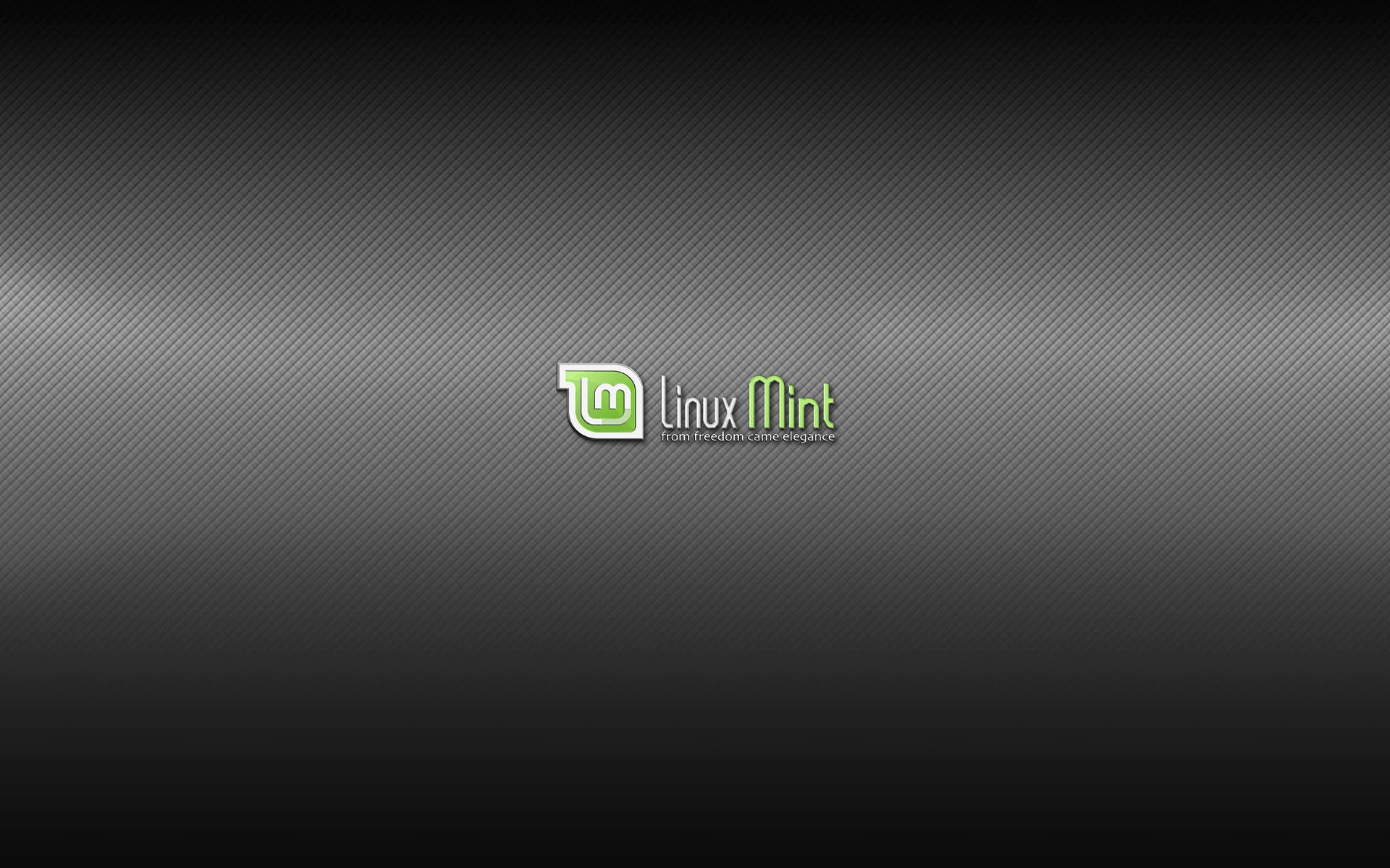 Operating System Linux Mint Logo Textured Backdrop