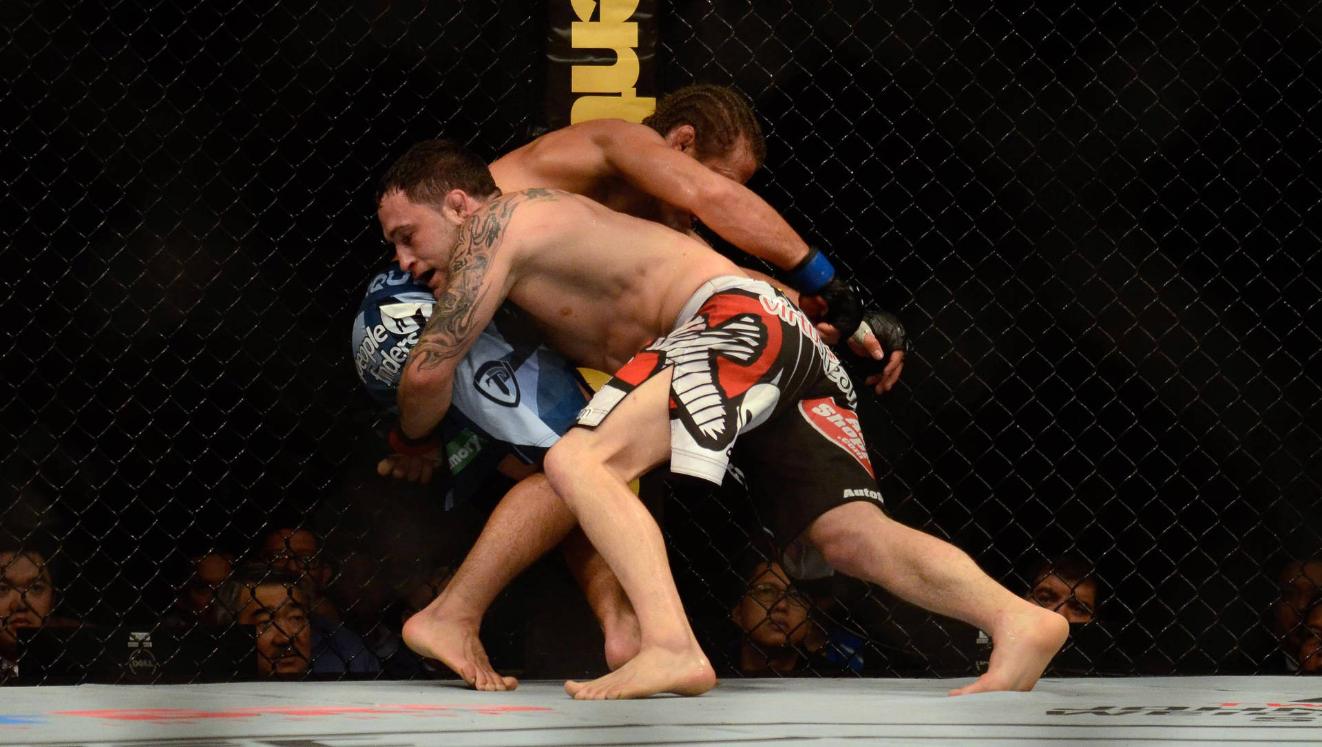 Opponent Tackling Urijah Faber