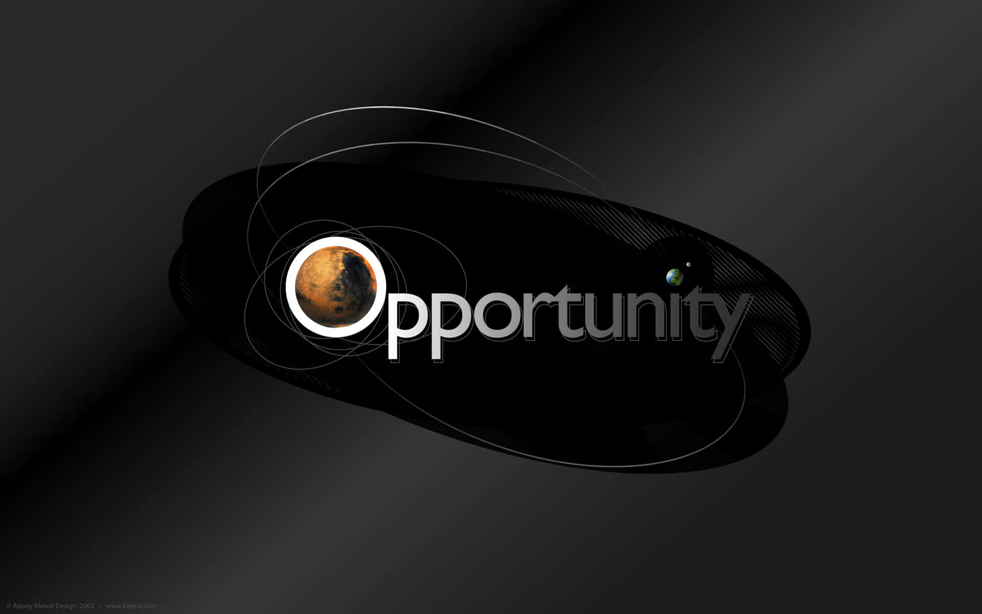 Opportunity Word Planet Background