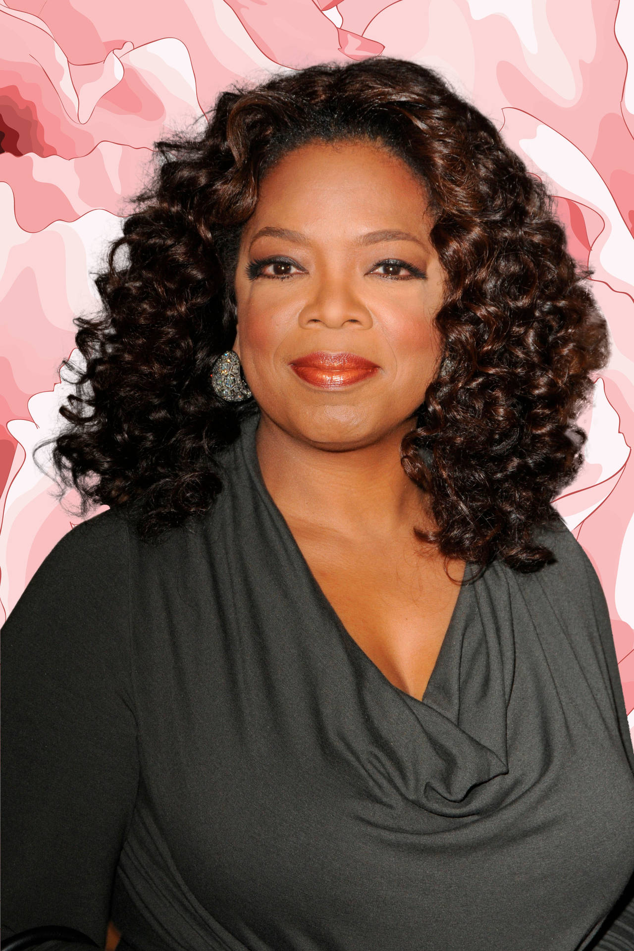 Oprah Winfrey In Grey