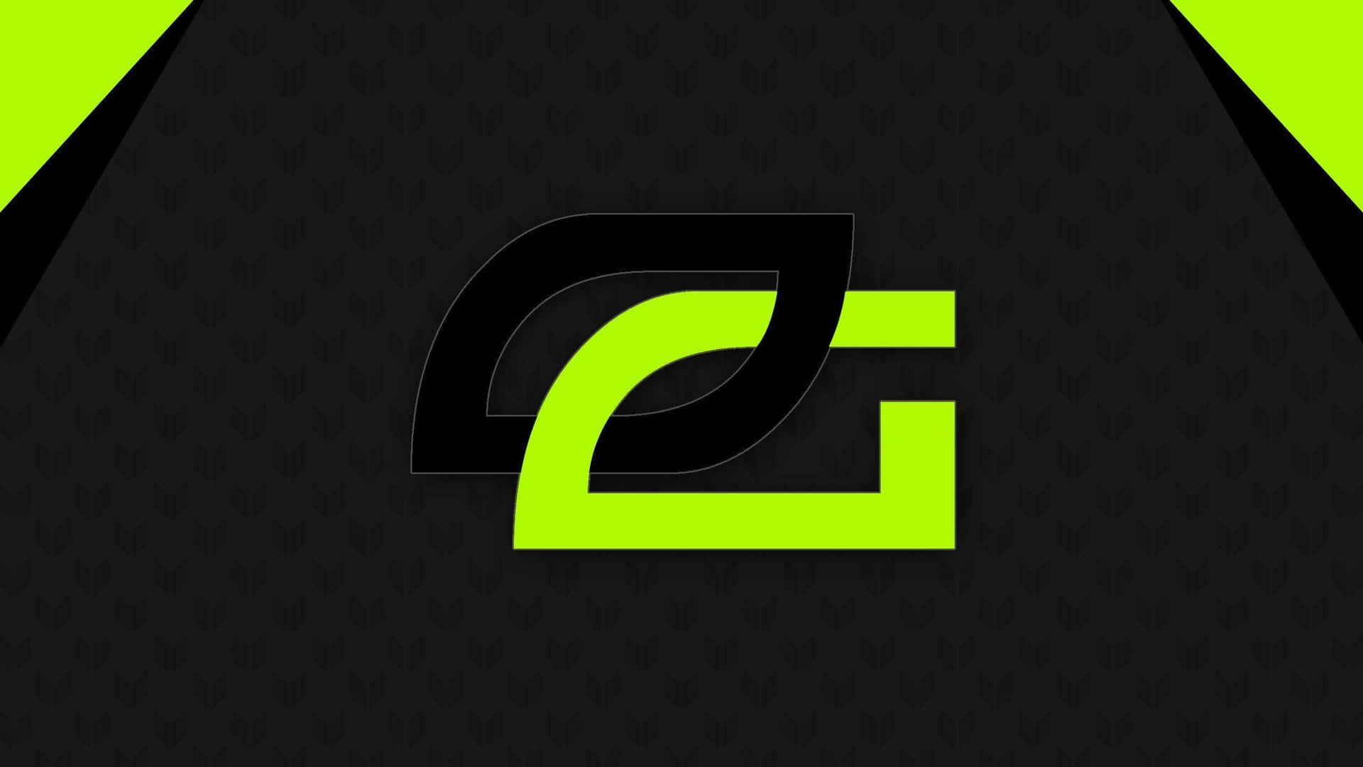 Optic Gaming Logo Green Black Background