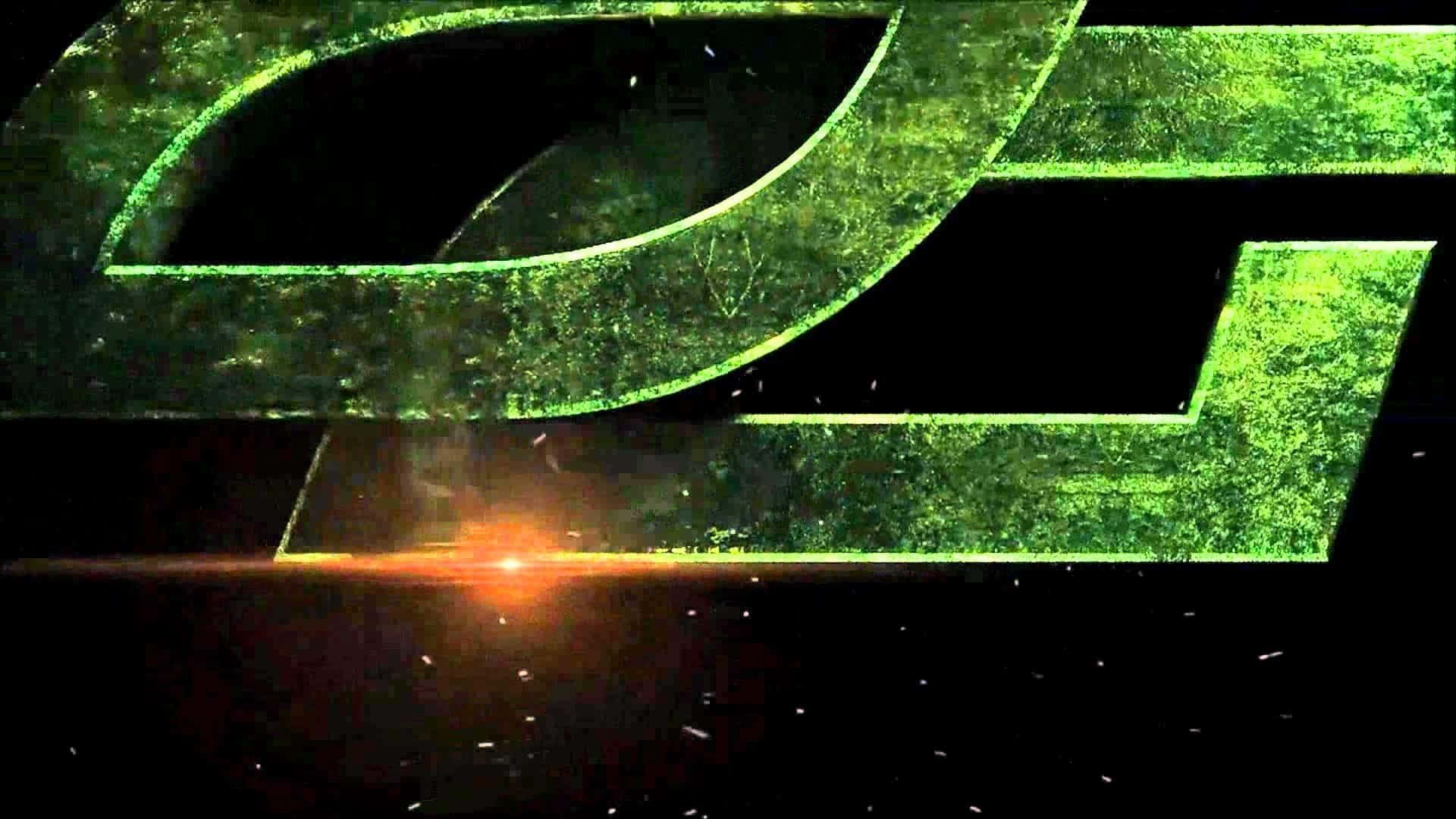 Optic Gaming Logo Green Glow Background