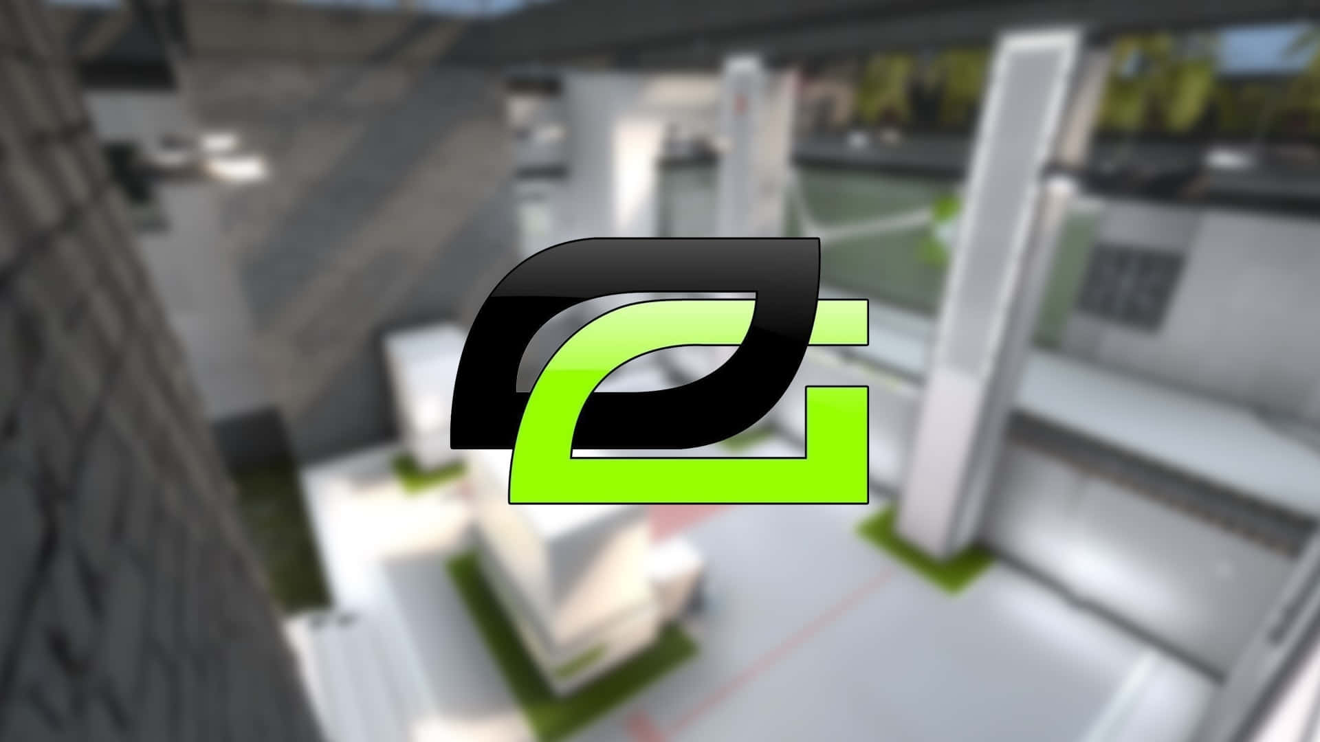 Optic Gaming Logo Overwatch Map Background