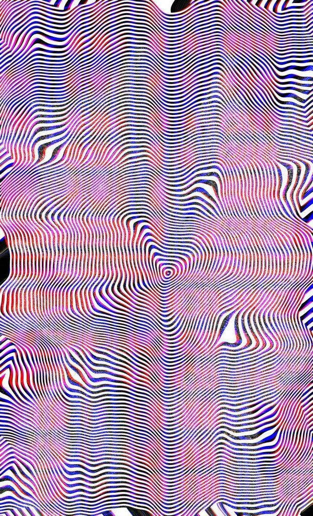 Optical Illusion Art Trippy Aesthetic Background