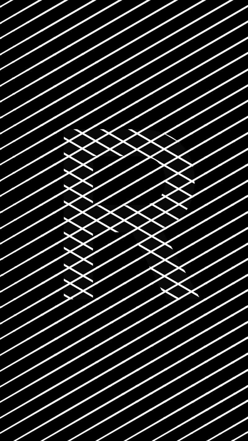 Optical Illusion Line Art Background