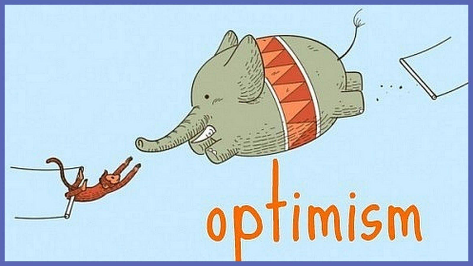 Optimistic Animals On Trapeze