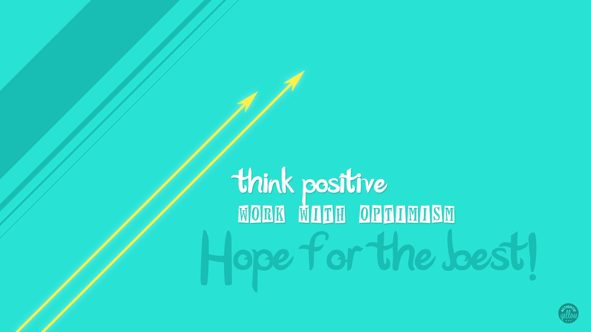 Optimistic Positive Thoughts Background