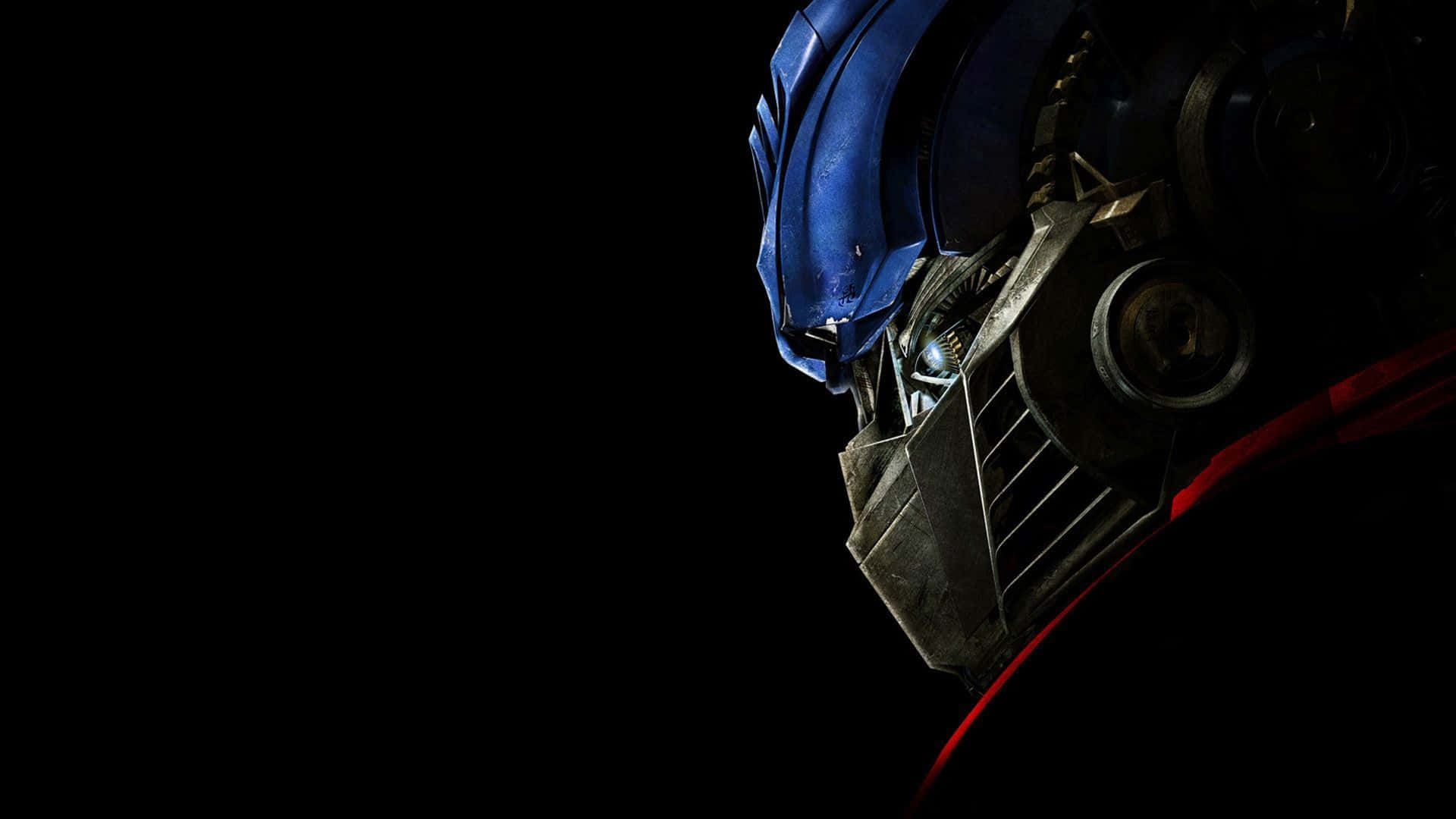 Optimus Prime Face Dark Side Profile