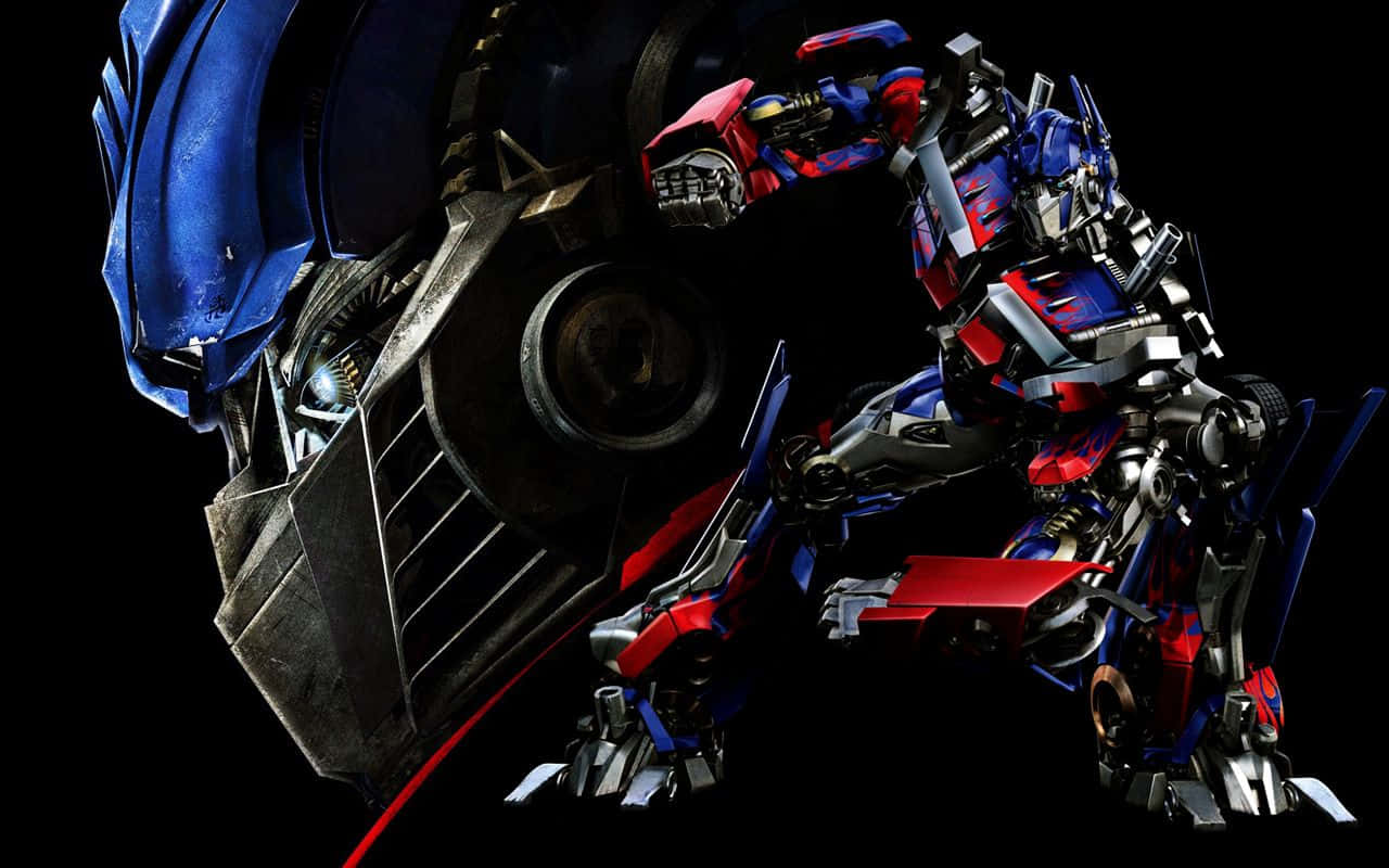 Optimus Prime Face Side Look