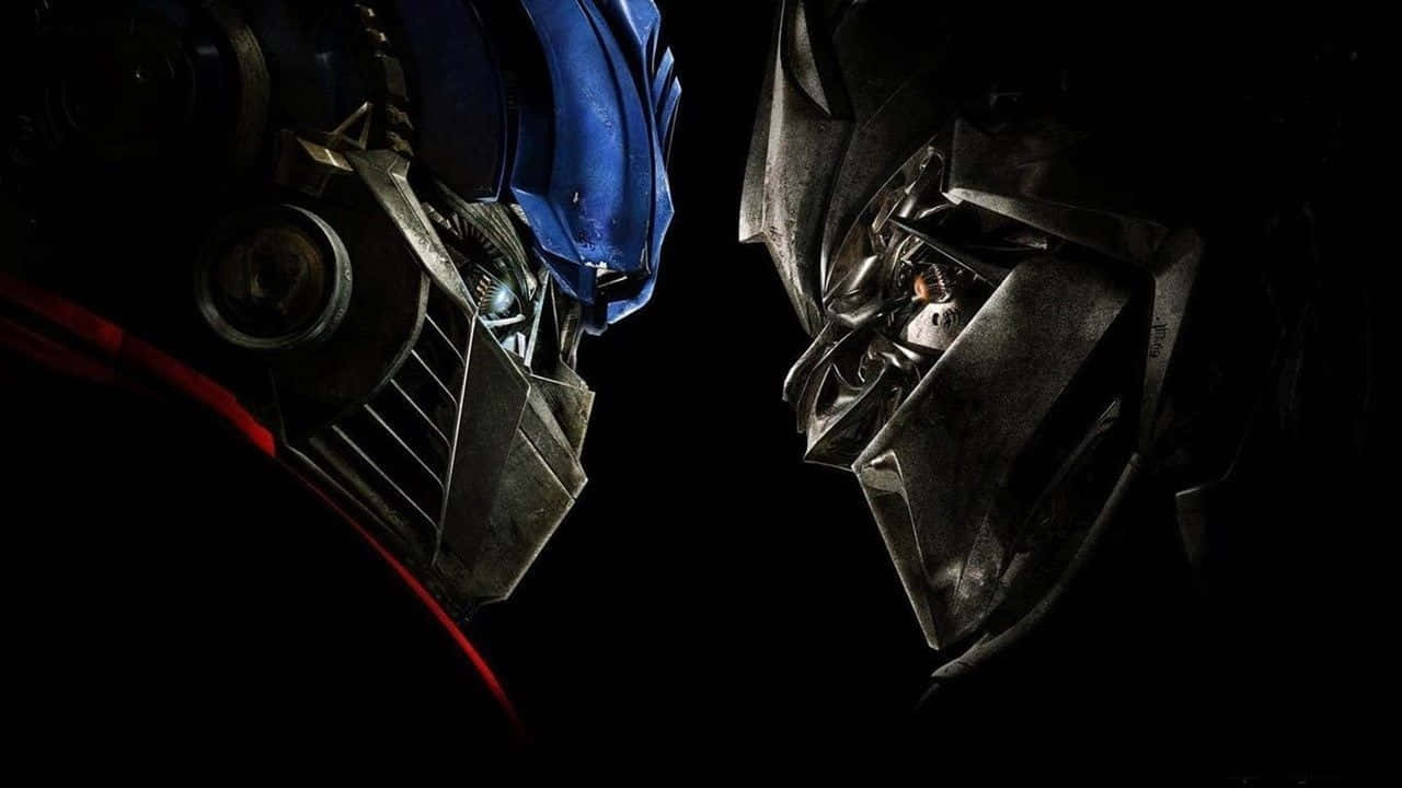 Optimus Prime Face Transformers Megatron Background