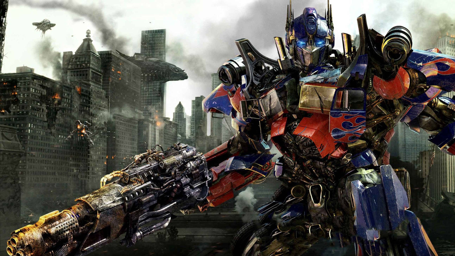 Optimus Prime Transformers Film Background