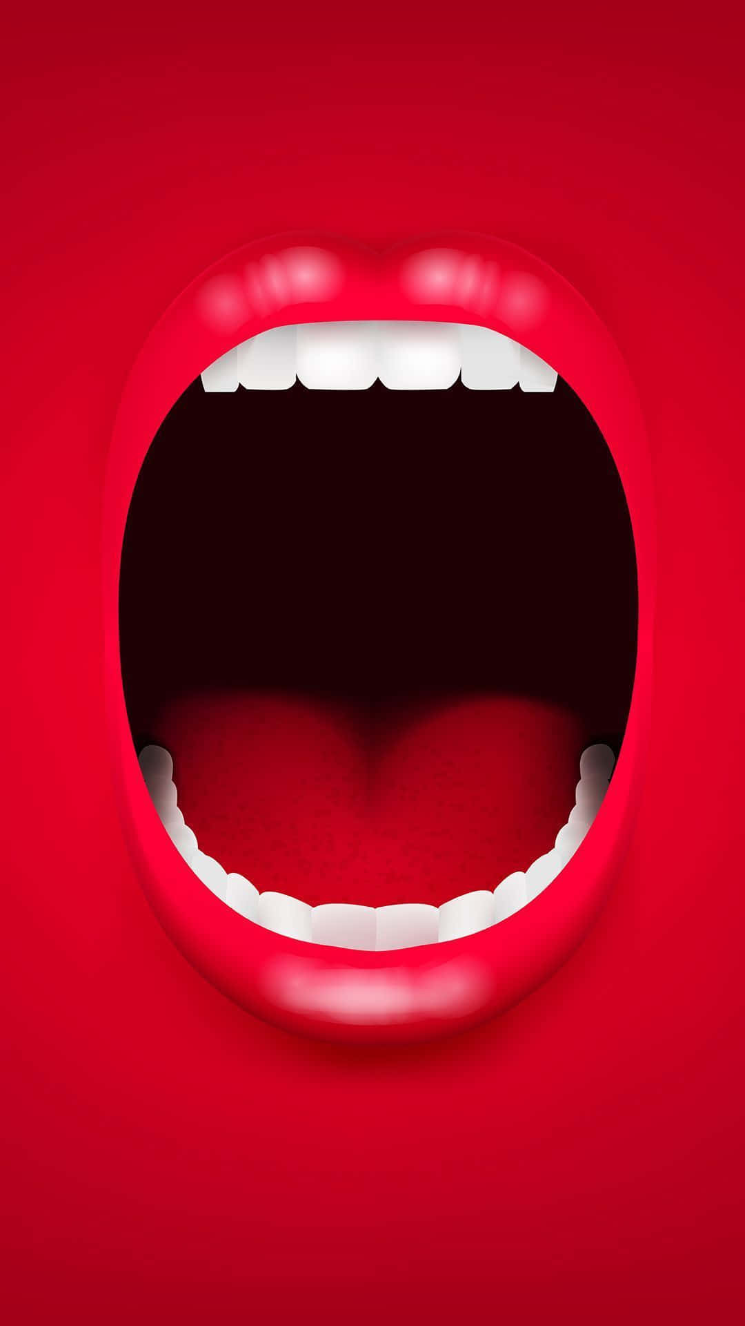 Oral Health Of Mouth Art Background