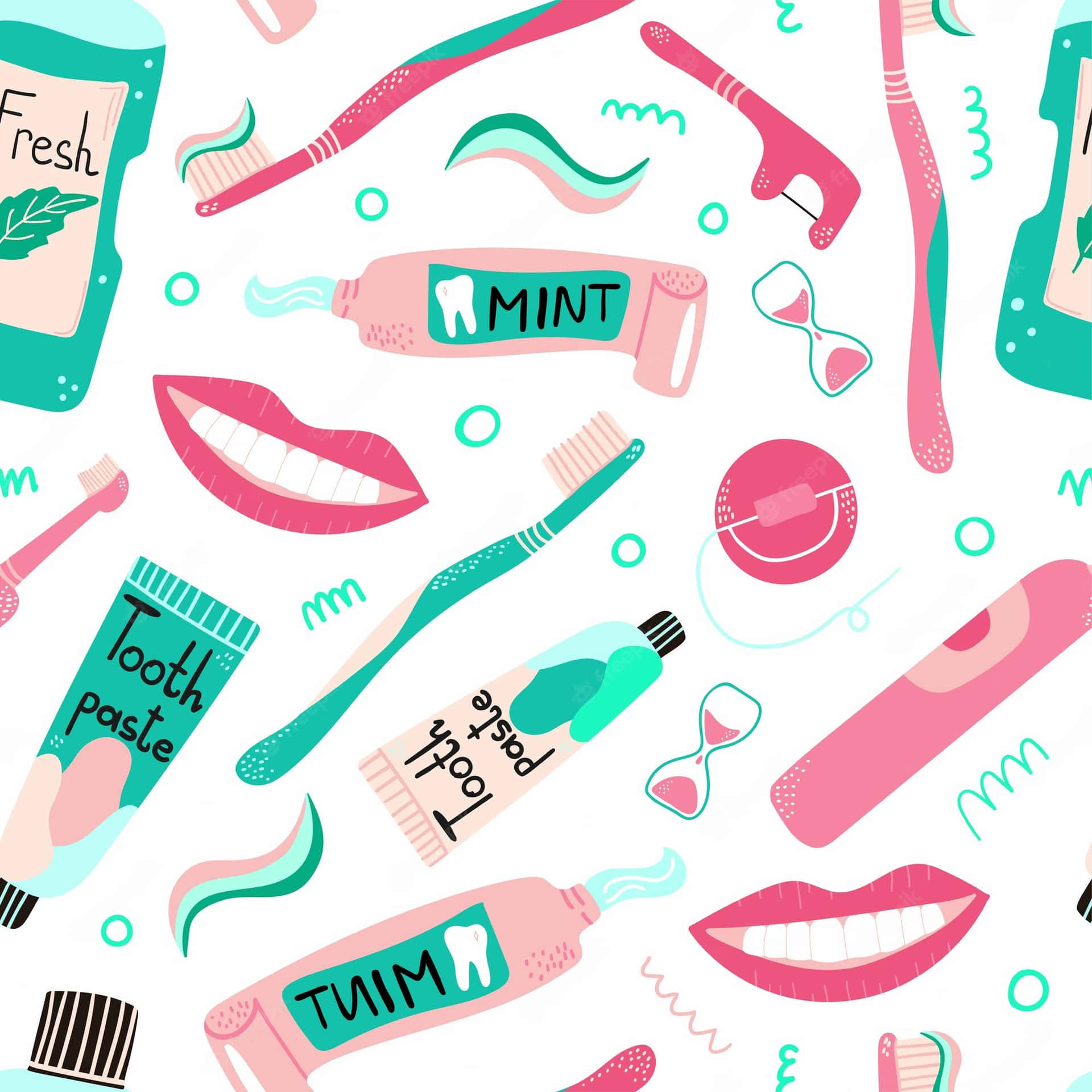 Oral Health Tools Background