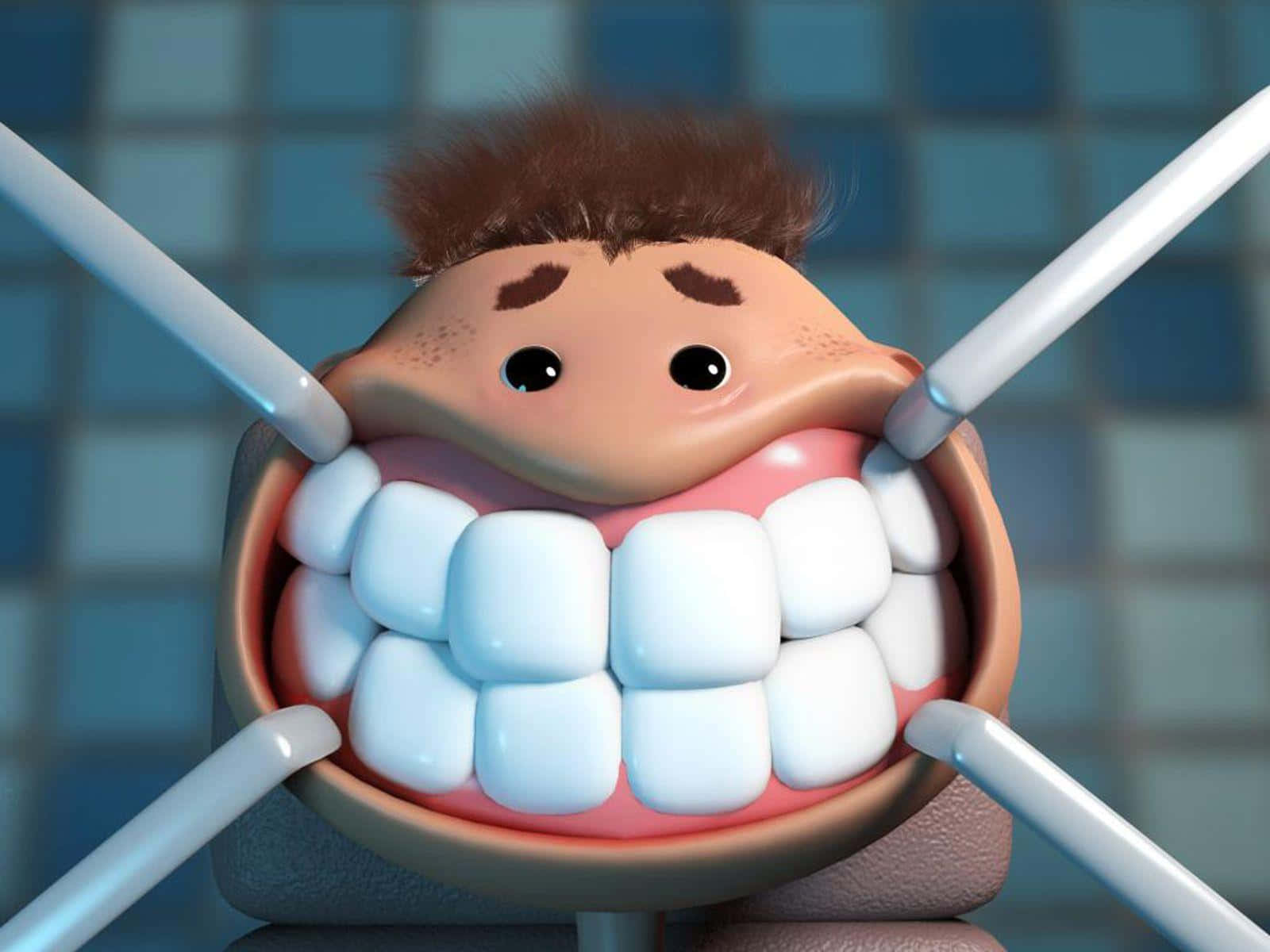 Oral Mouth Wide Open Background