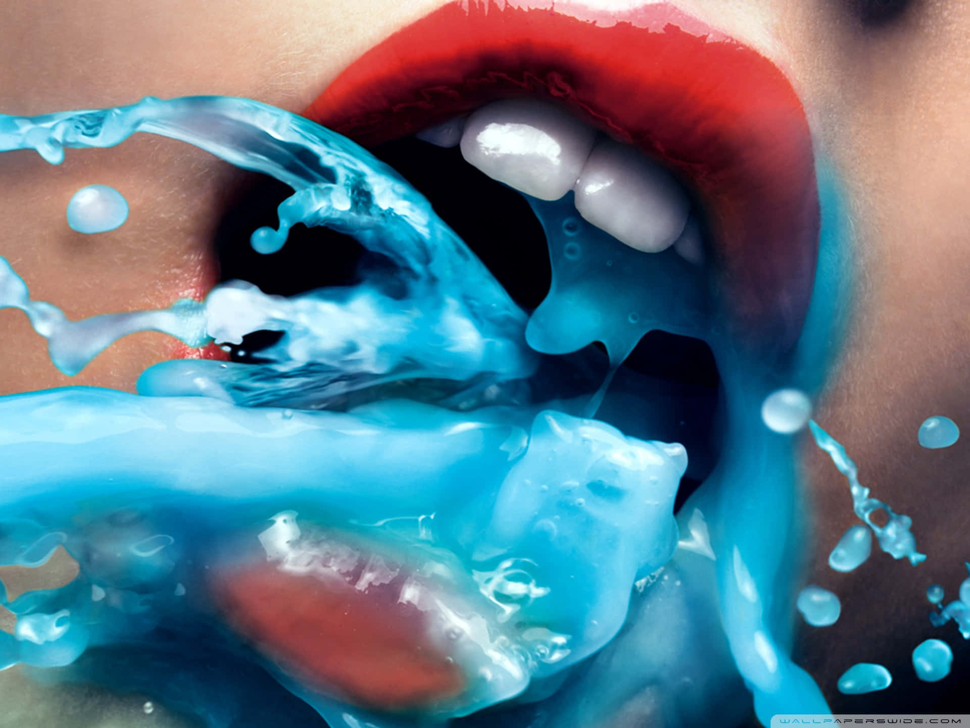 Oral Mouthwash Image Background