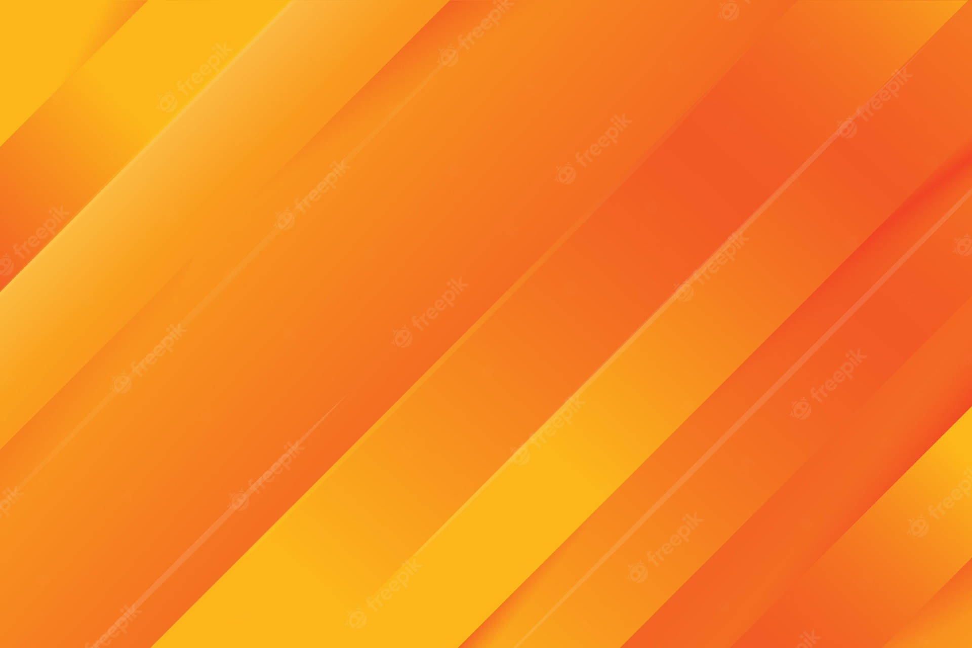 Orange Abstract Background With Lines Background