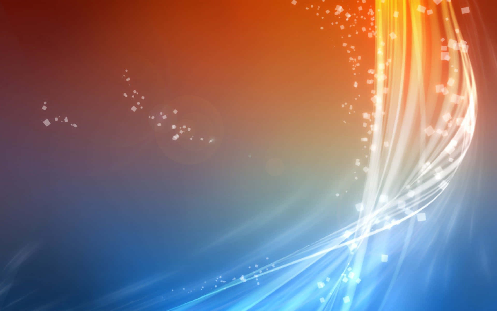 Orange And Blue Background Shining Light Background