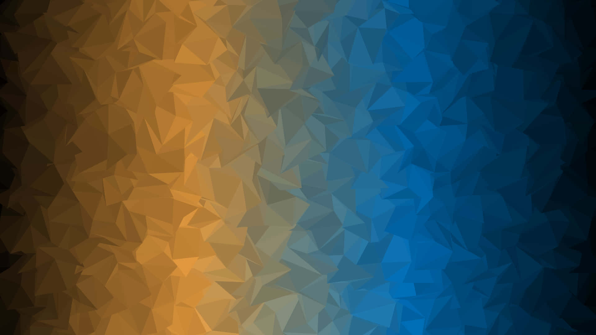 Orange And Blue Polygonal Background Color Background