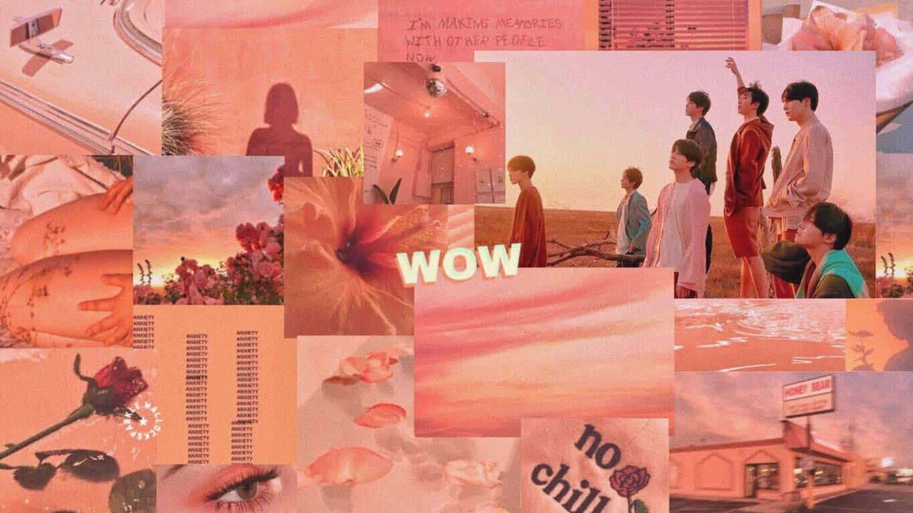 Orange And Peach Colored Aesthetics For The Perfect Spring Look Background