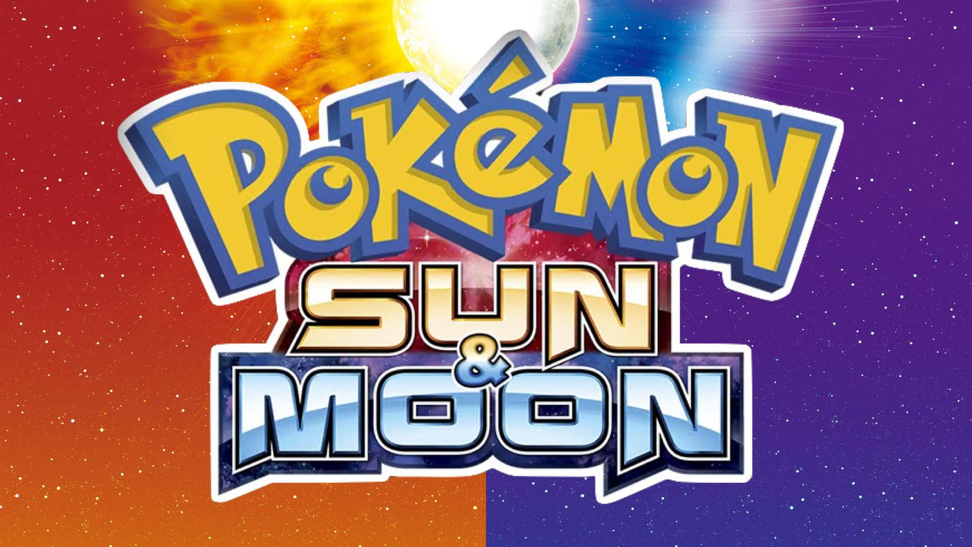 Orange And Purple Pokemon Sun And Moon Background