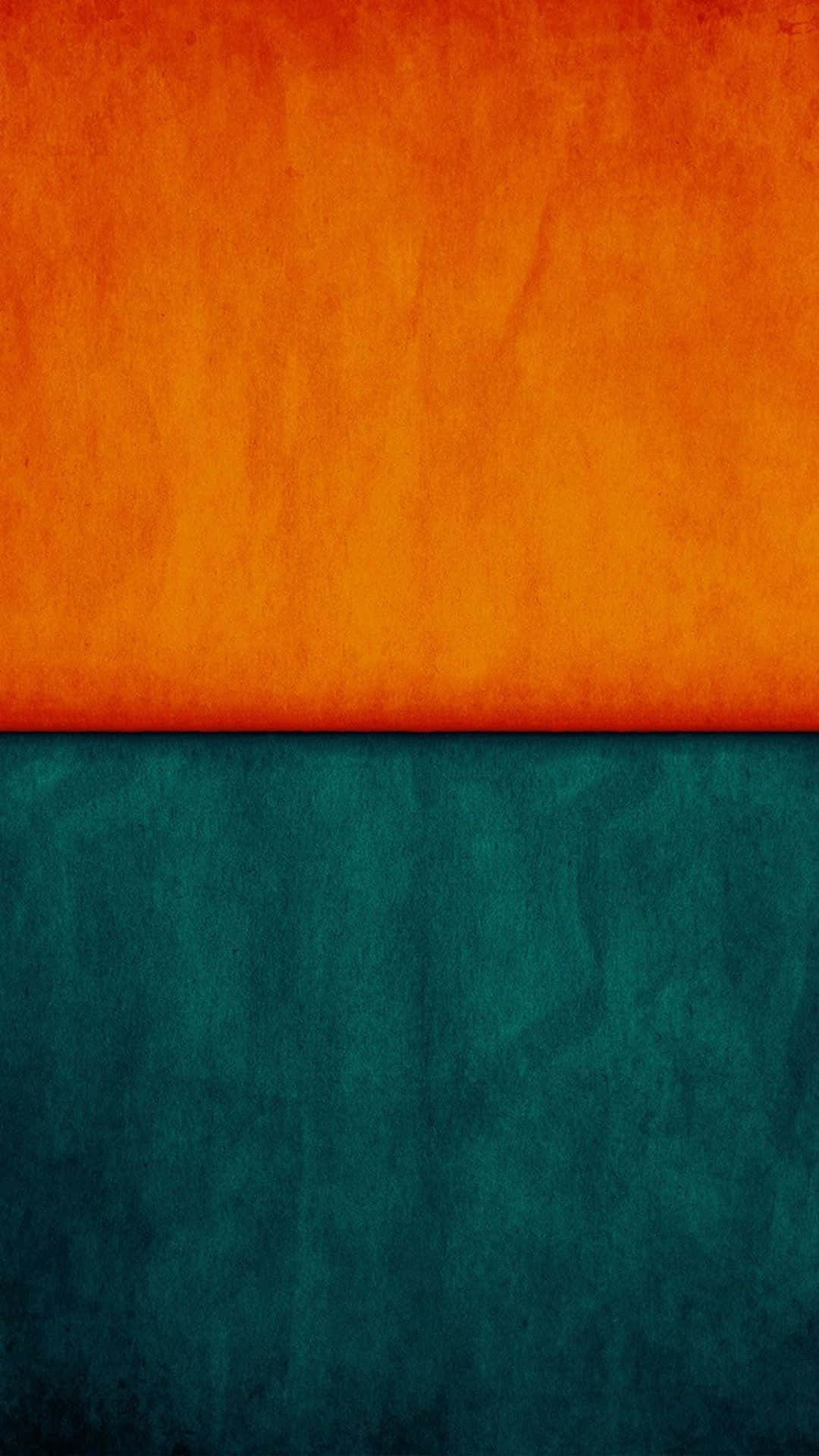 Orange And Teal Velvet Textile Background