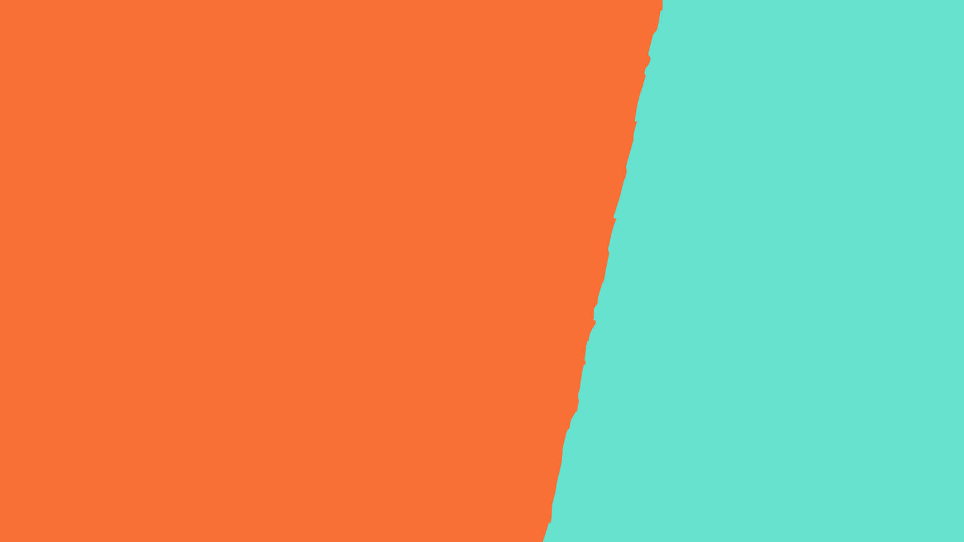 Orange And Teal Wall Color Background