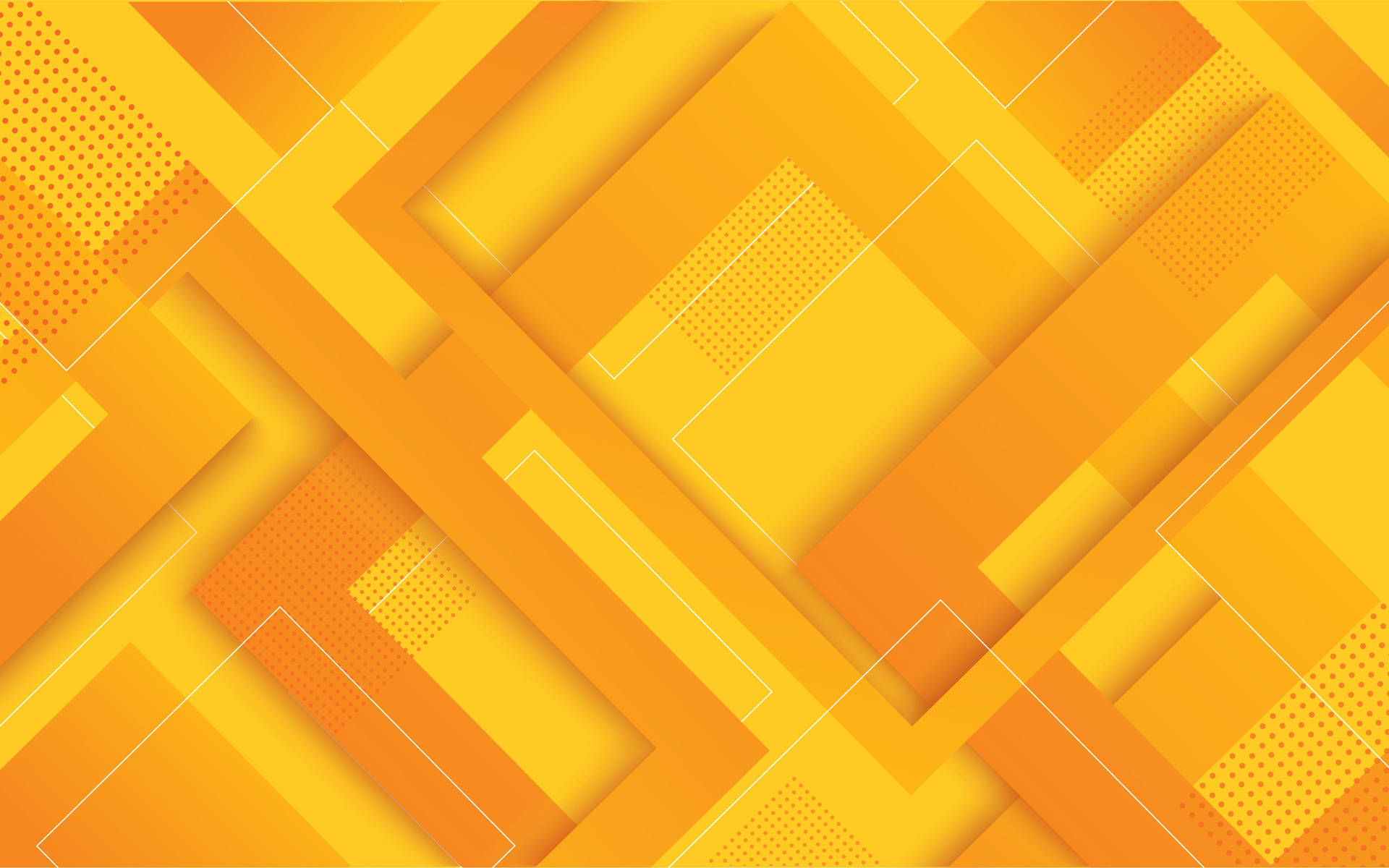 Orange And Yellow Abstract Material Design