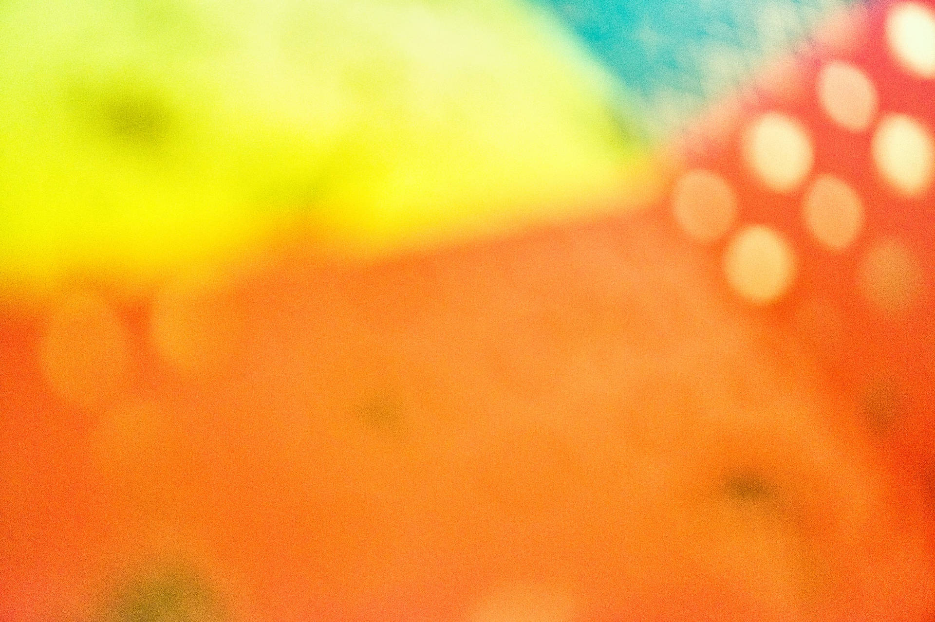 Orange And Yellow Blurry Abstract Background