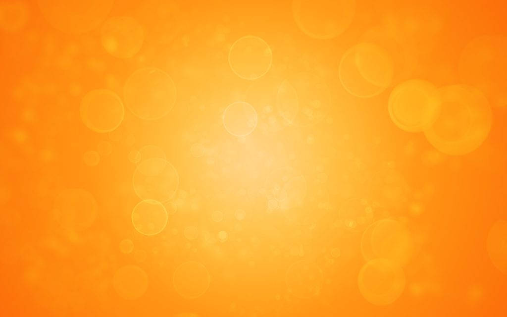 Orange And Yellow Circle Abstract Background