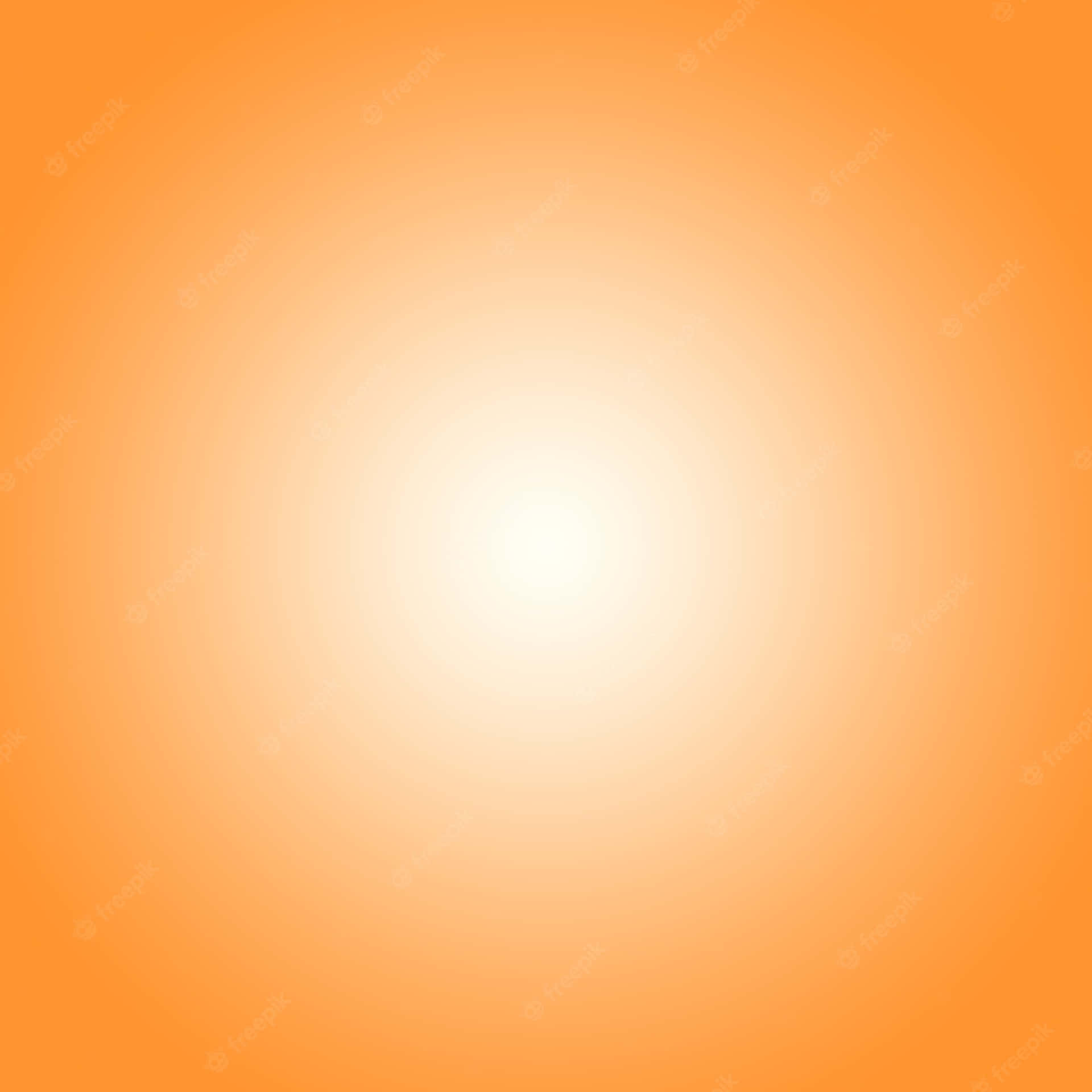 Orange Background With A Bright Sun Background