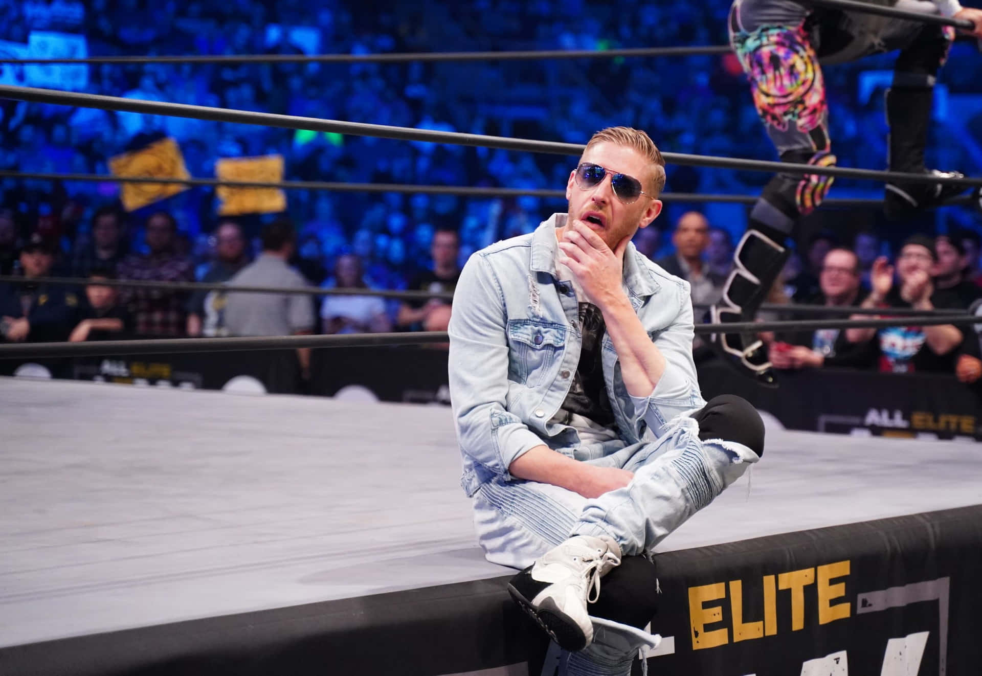 Orange Cassidy All Elite Wrestling Background