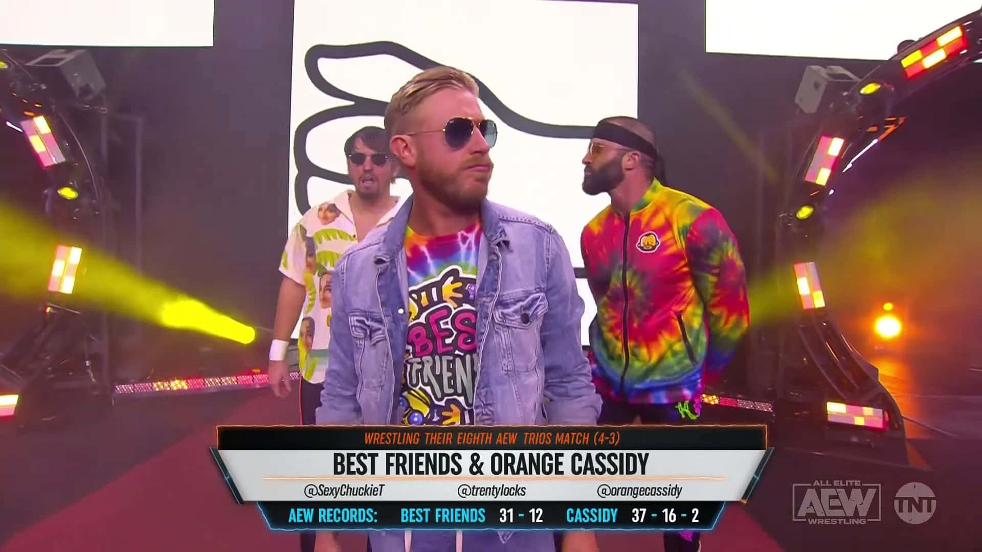 Orange Cassidy & Best Friend Background