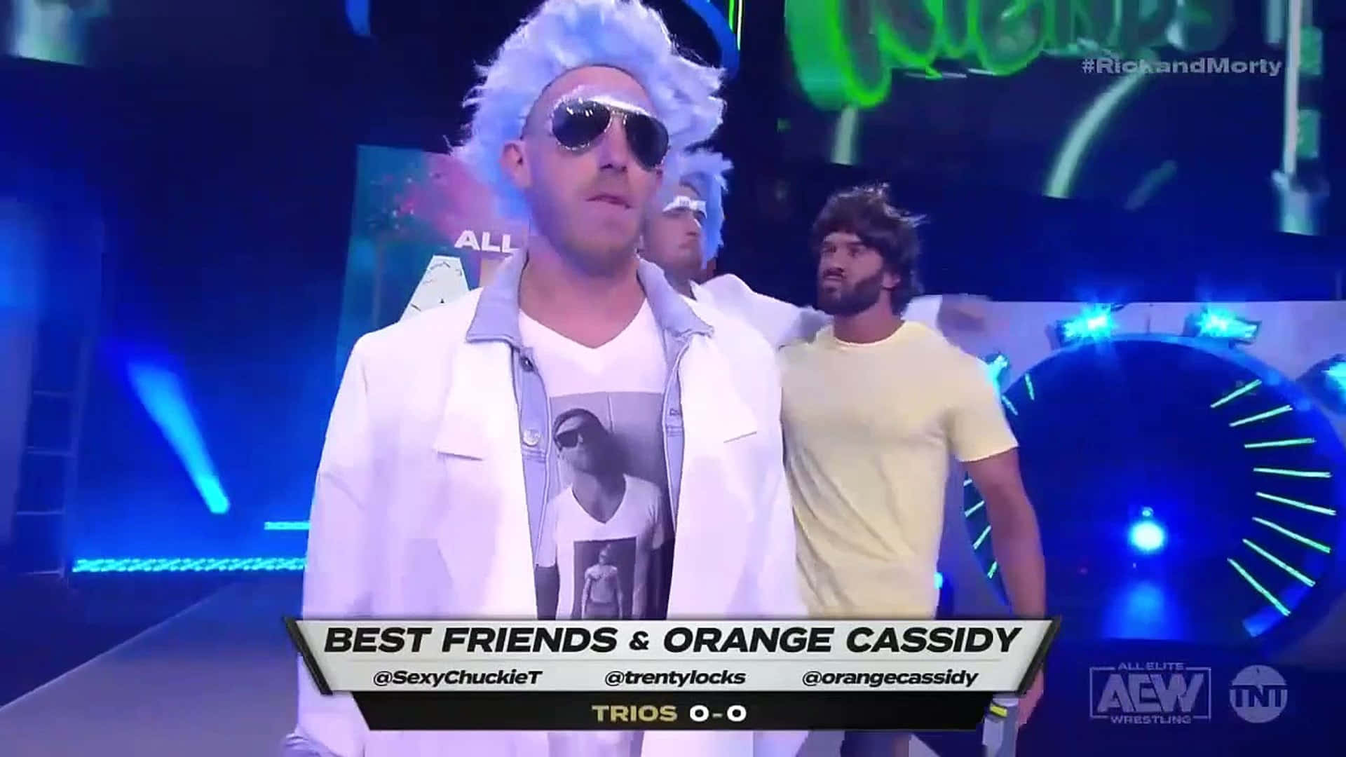 Orange Cassidy Cosplay Entrance Background