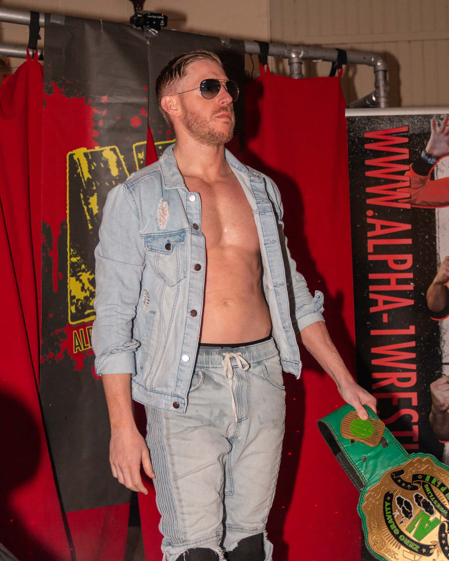 Orange Cassidy In Backstage