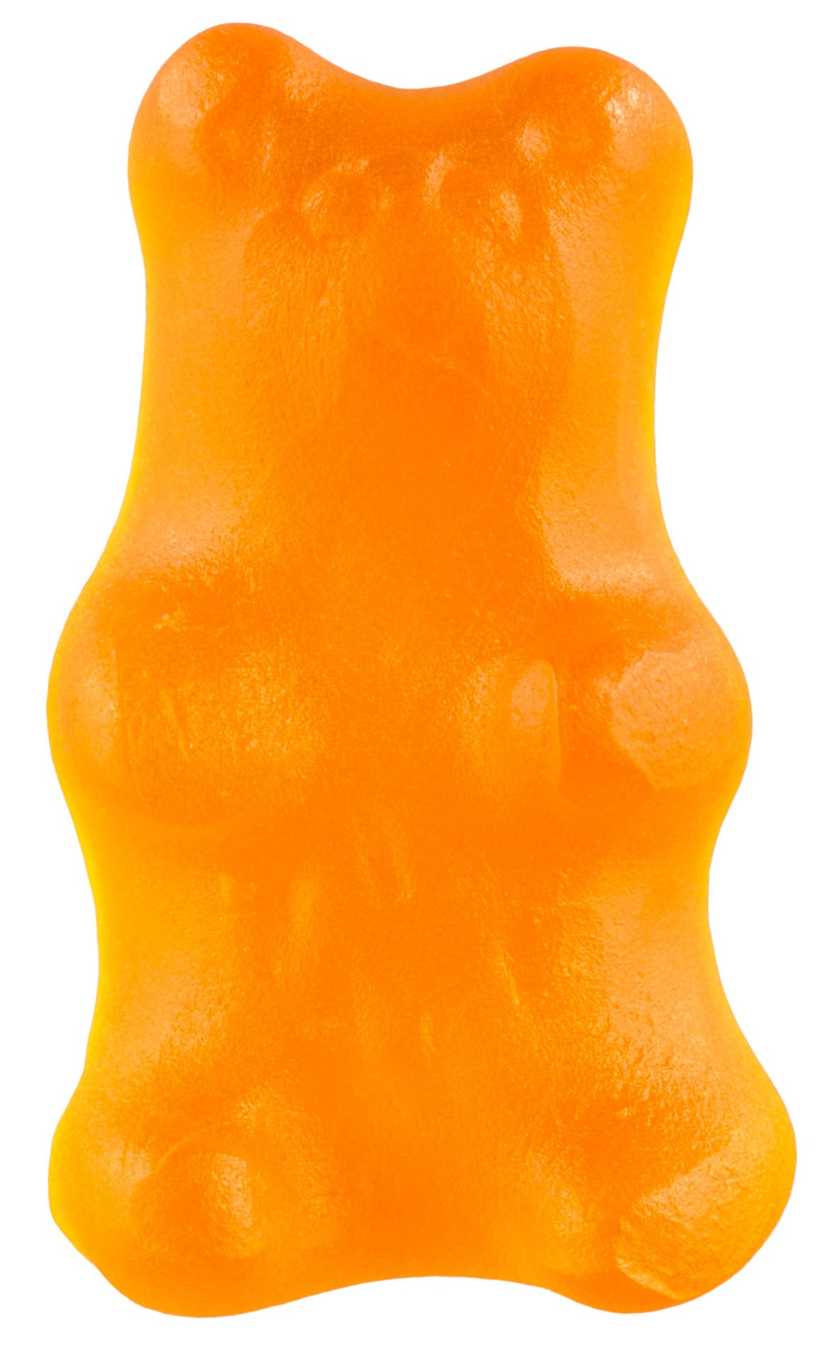 Orange Chewy Gummy Bear