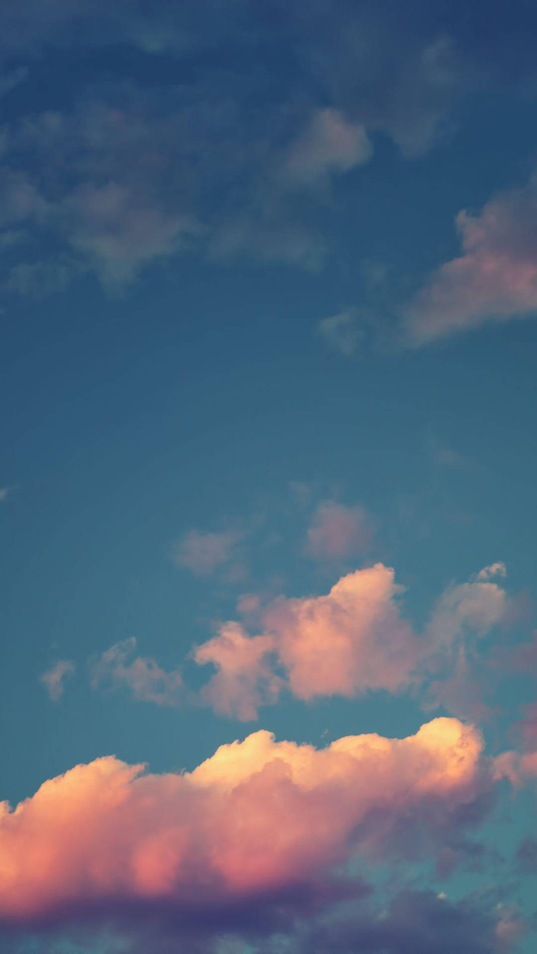 Orange Clouds Iphone 6s Plus Background