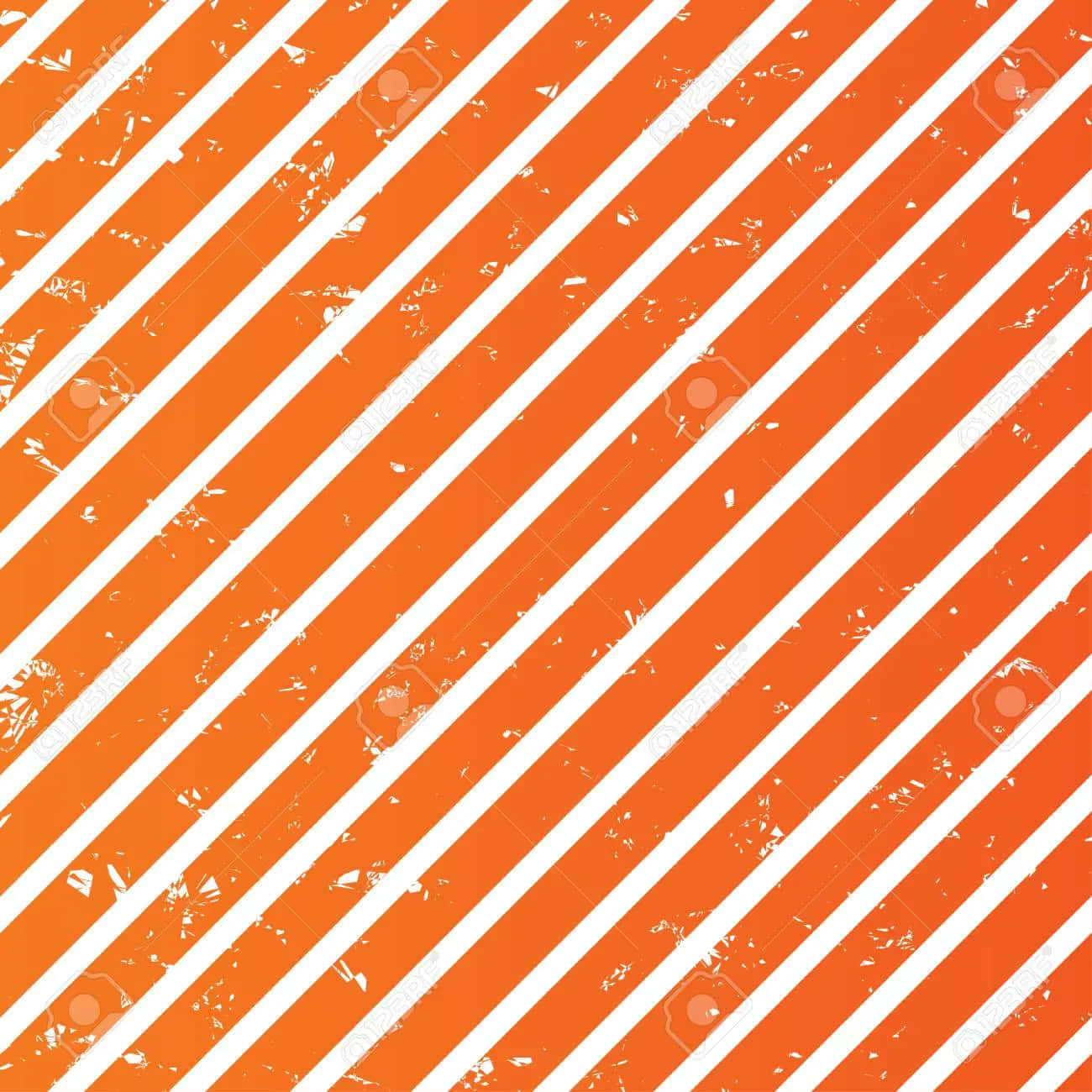 Orange Diagonal Lines Background
