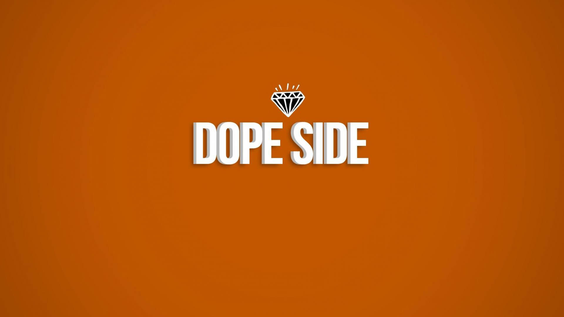 Orange Dope Side Background