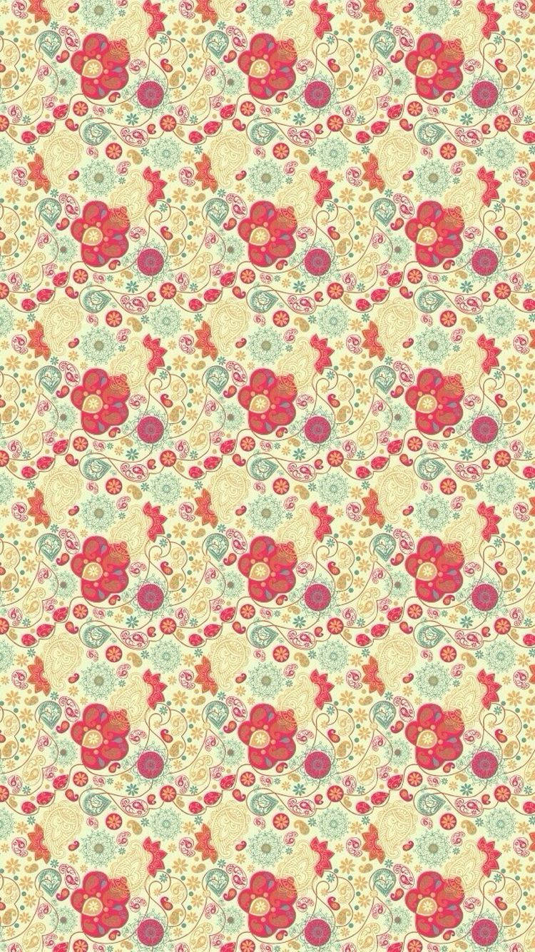 Orange Flowers Cute Iphone Lock Screen Background