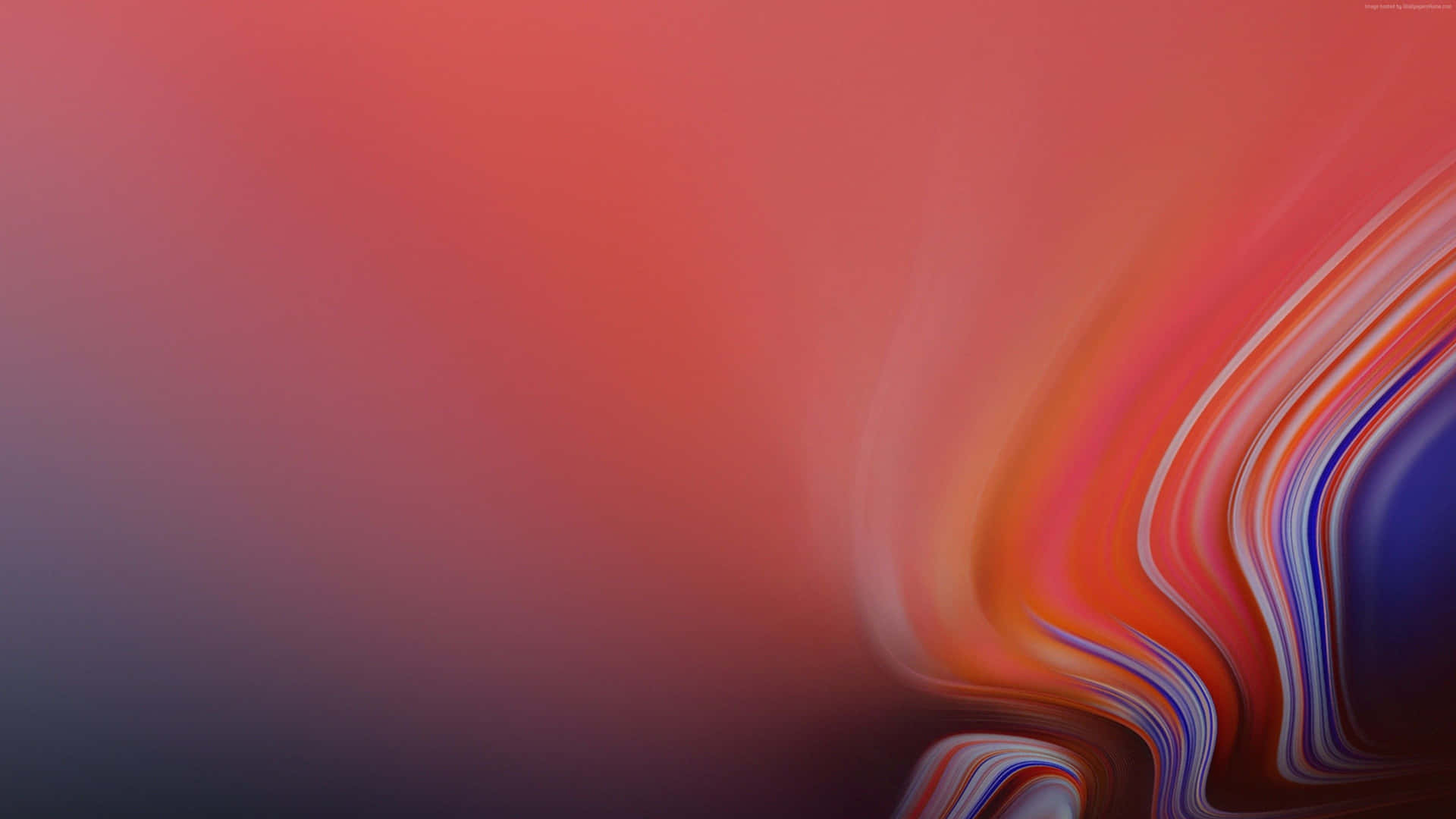 Orange Galaxy Note 4 Background