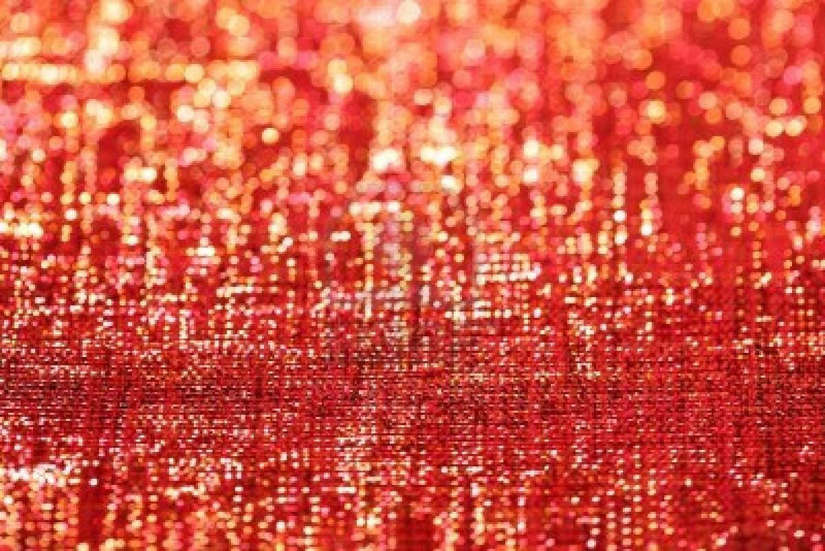 Orange Glitter Sparkling Background Background